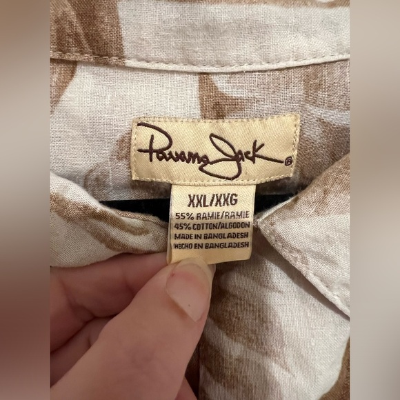 Panama Jack Tropical Hawaiian Button Down Short Sleeve Shirt Size XXL 🌴🍹 - Picture 4 of 8